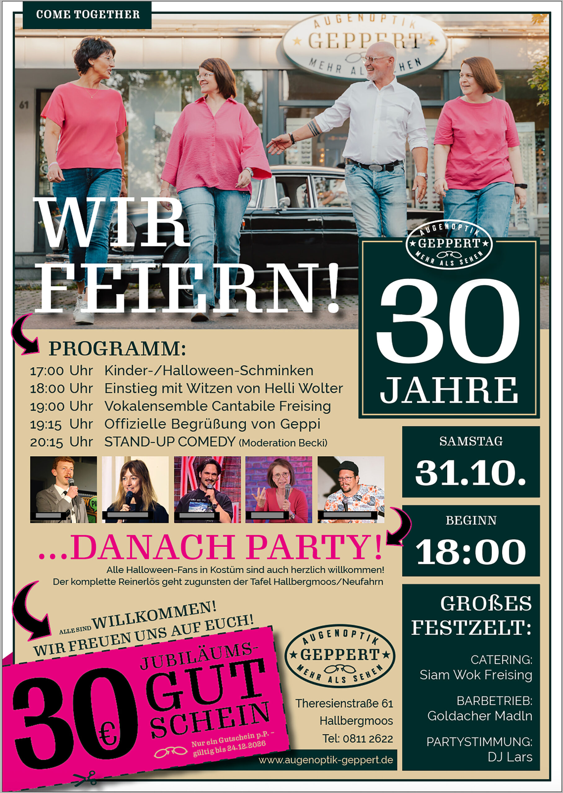 30 Jahre Augenoptik Geppert